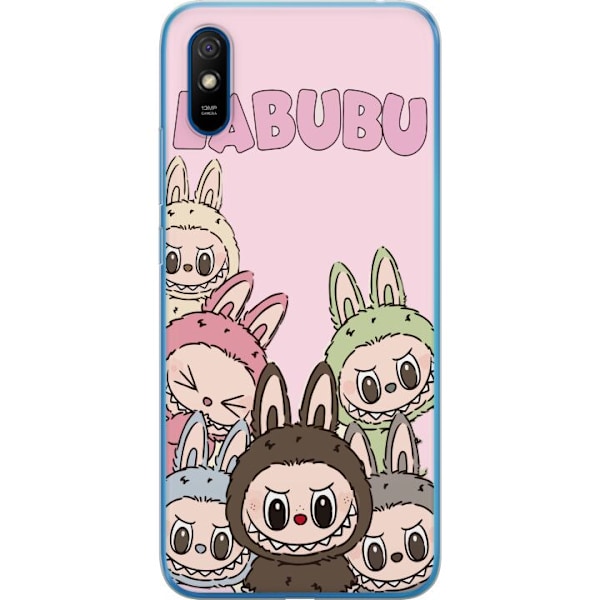 Xiaomi Redmi 9A Läpinäkyvä kuori Labubu Classics
