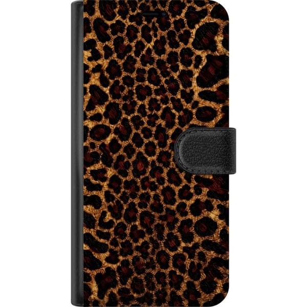 Kompatibelt Plånboksfodral till Xiaomi Redmi Note 15 Pro+ Wild Leopard brun