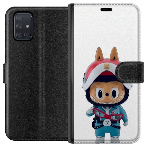 Samsung Galaxy A71 Lompakkokotelo How2work Labubu hirviöt x U
