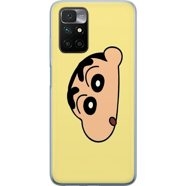 Xiaomi Redmi 10 Gennemsigtig cover Peeking Shinchan