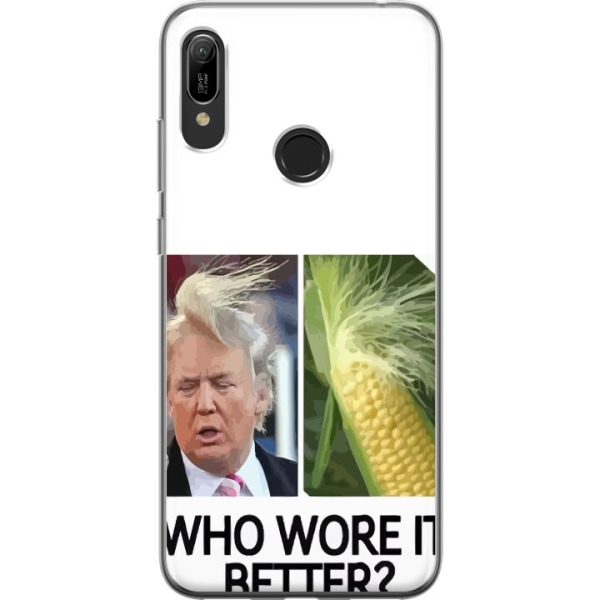 Huawei Y6 (2019) Gennemsigtig cover Trump