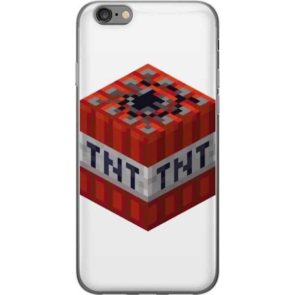 Apple iPhone 6 Gennemsigtig cover Minecraft TNT