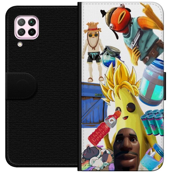 Huawei P40 lite Tegnebogsetui Fortnite