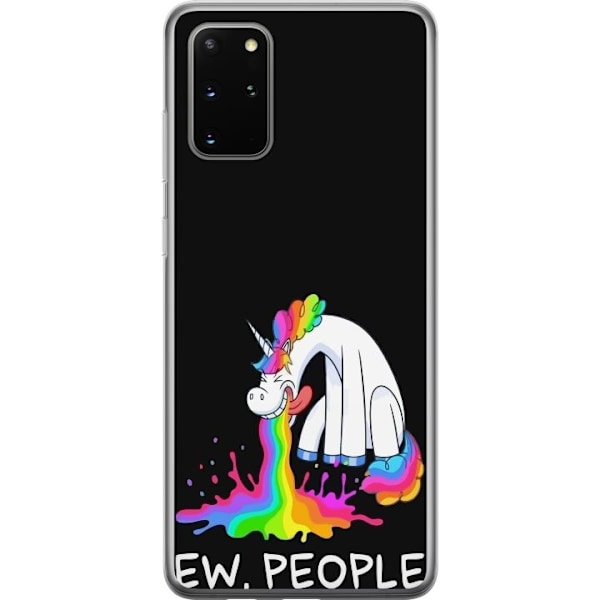 Samsung Galaxy S20+ Genomskinligt Skal EW People Unicorn