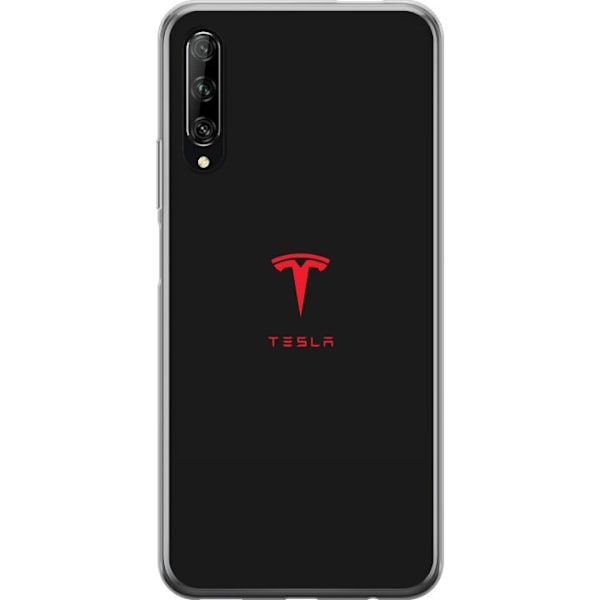 Huawei P smart Pro 2019 Läpinäkyvä kuori Tesla