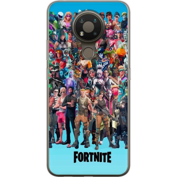 Nokia 3.4 Gjennomsiktig deksel Fortnite