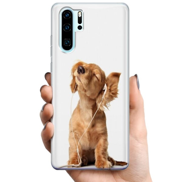 Huawei P30 Pro TPU Matkapuhelimen kuori Koira