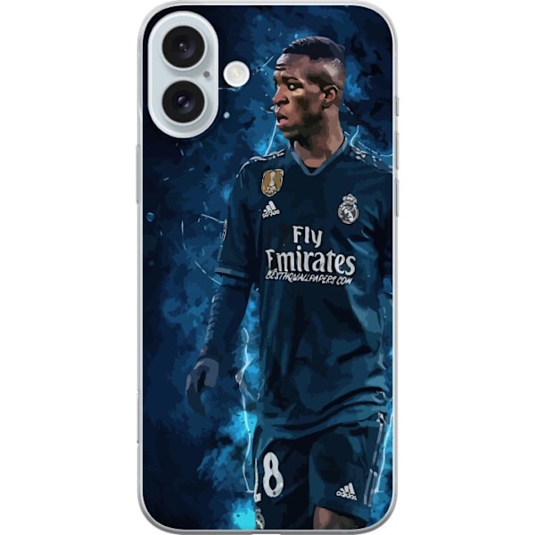 Apple iPhone 16 Plus Gennemsigtig cover Vinicius Junior