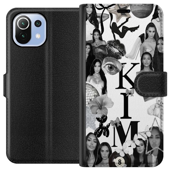 Xiaomi Mi 11 Lite Lommeboketui Kim Kardashian – Aesthetic Lo