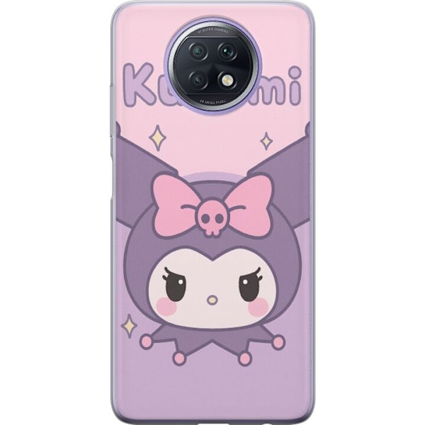 Xiaomi Redmi Note 9T Gennemsigtig cover Kuromi Kawaii