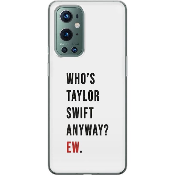 OnePlus 9 Pro Läpinäkyvä kuori Taylor Swift