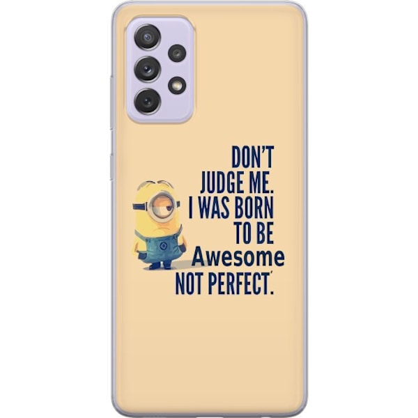 Samsung Galaxy A52s 5G Läpinäkyvä kuori Minions