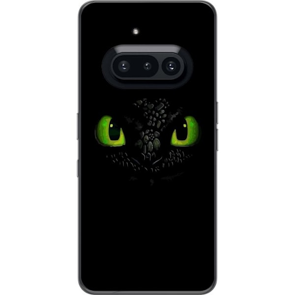 Nothing Phone (3a) Genomskinligt Skal Draktränaren How to Train Your Dragon