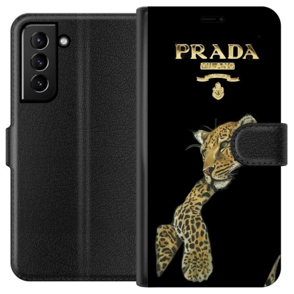 Samsung Galaxy S21+ 5G Lommeboketui Prada Leopard