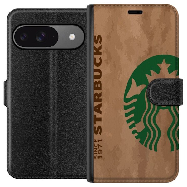 Google Pixel 9 Plånboksfodral Starbucks Kaffe