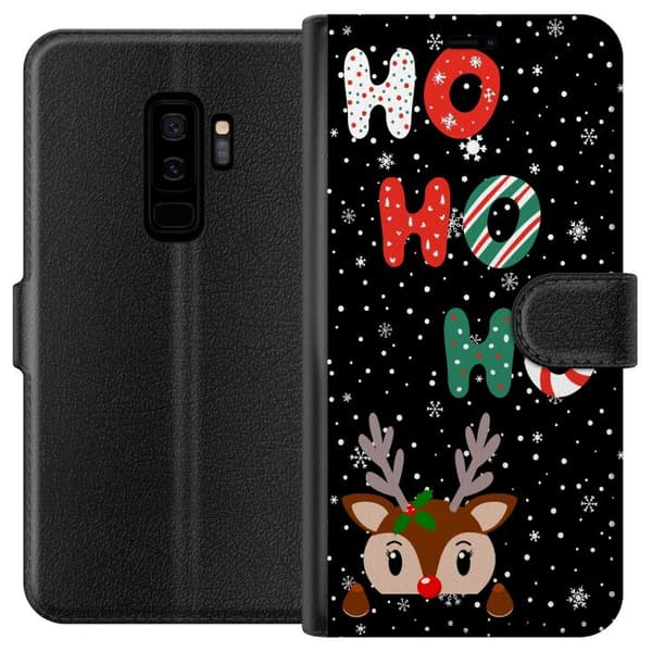 Kompatibel Tegnebogsetui til Samsung Galaxy S9+ HO HO HO