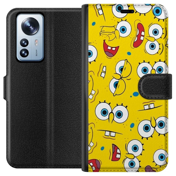 Xiaomi 12 Pro Plånboksfodral SpongeBob SquarePants