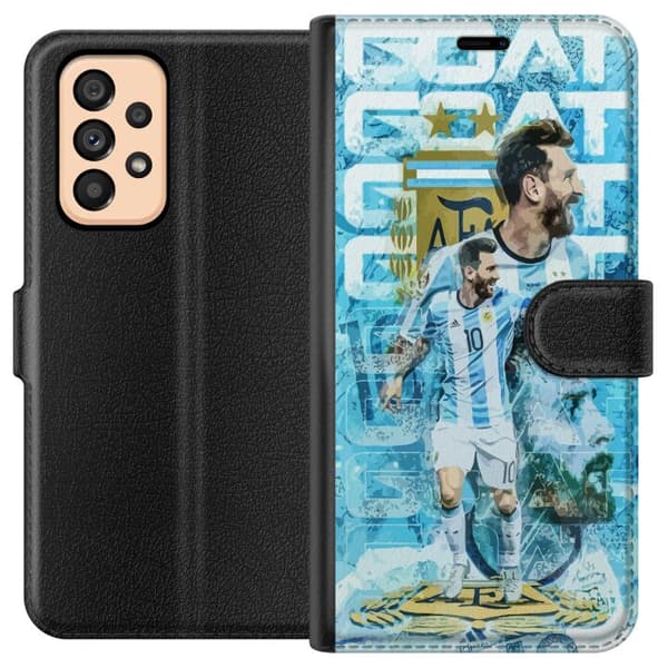 Kompatibelt Lommeboketui til Samsung Galaxy A53 5G Messi