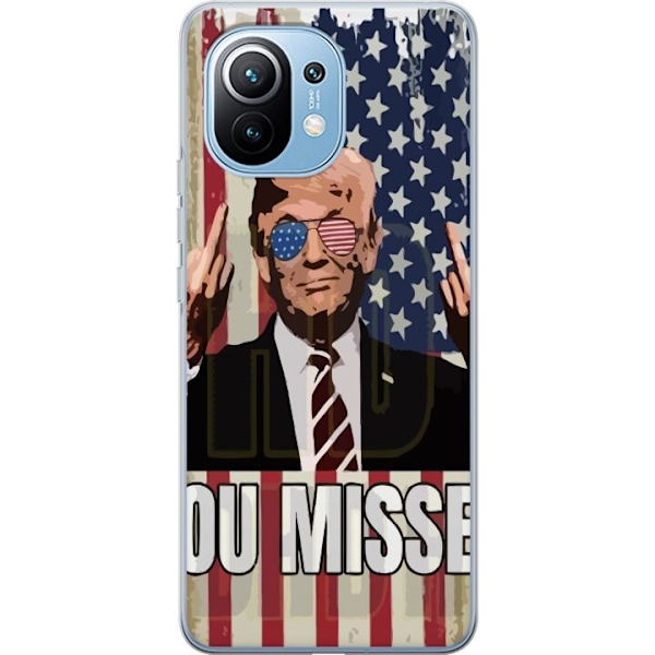 Xiaomi Mi 11 Gennemsigtig cover Trump