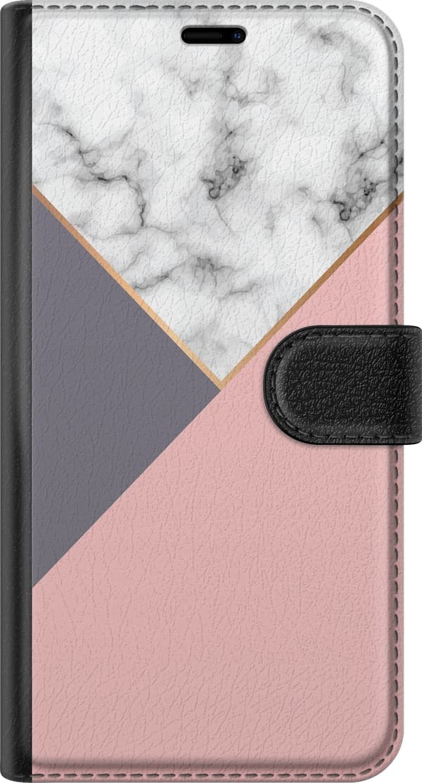 Kompatibelt Plånboksfodral till Xiaomi Redmi Note 11 Marble Cut