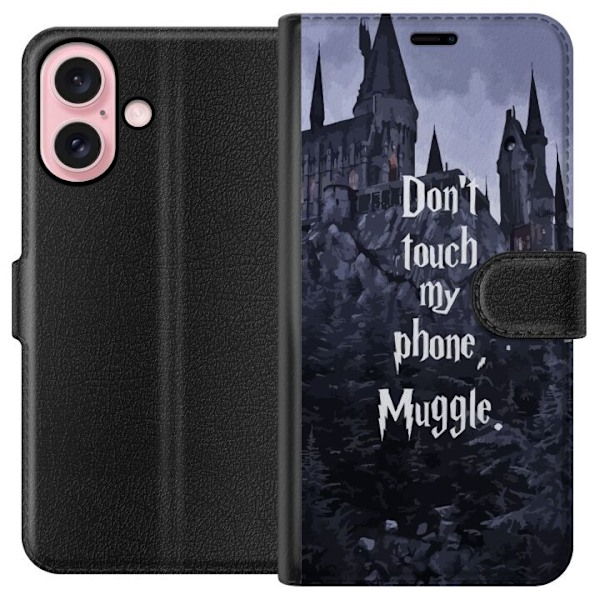 Apple iPhone 16 Lompakkokotelo Harry Potter