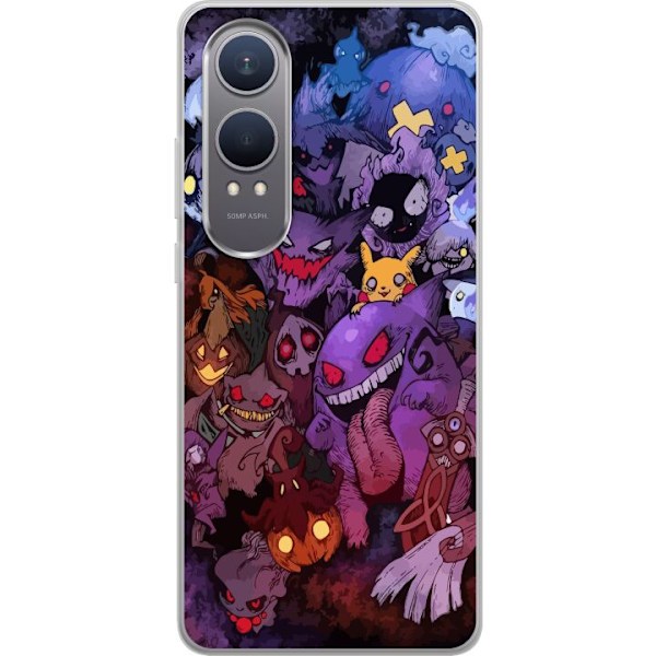 OnePlus Nord CE4 Lite Gjennomsiktig deksel Pokemon Haunter