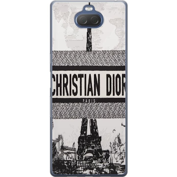 Sony Xperia 10 Plus Gennemsigtig cover Christian Dior