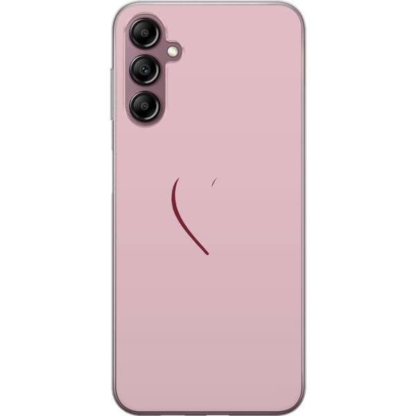 Kompatibelt Mobildeksel til Samsung Galaxy A14 5G Myk rosa kjærlighet