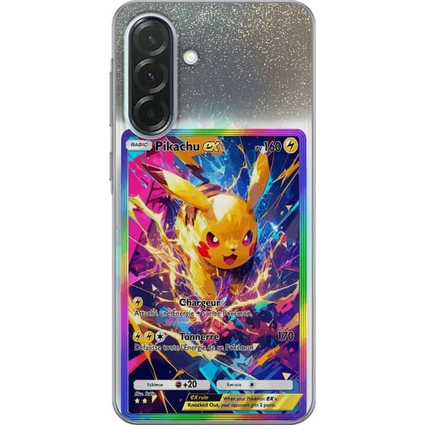 Kompatibelt Mobildeksel til Samsung Galaxy A36 Pikachu gul