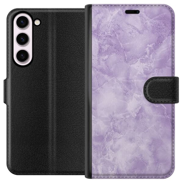Kompatibelt Plånboksfodral till Samsung Galaxy S23+ Marmor
