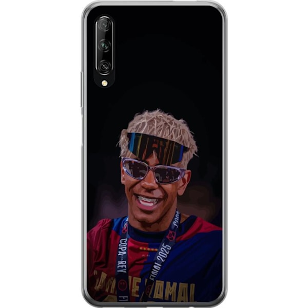 Huawei P smart Pro 2019 Läpinäkyvä kuori  Lamine Yamal matkapuhelinkotelo tyylikkäässä urheilumuotoilussa