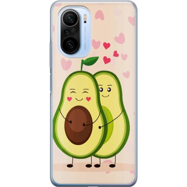 Xiaomi Mi 11i Gennemsigtig cover Avokado Kærlighed
