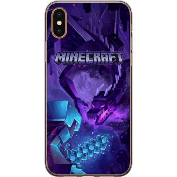 Apple iPhone XS Cover / Mobilcover - Minecraft