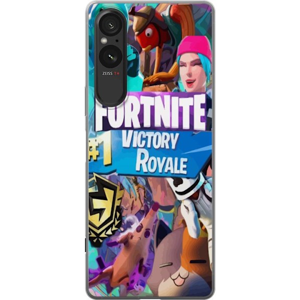 Sony Xperia 10 VI Läpinäkyvä kuori Fortnite