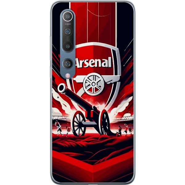 Xiaomi Mi 10 5G Gennemsigtig cover Arsenal