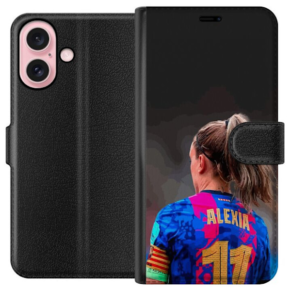 Apple iPhone 16 Lommeboketui Alexia Putellas (FC Barcelona)