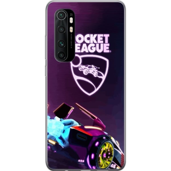 Xiaomi Mi Note 10 Lite Gennemsigtig cover Rocket League