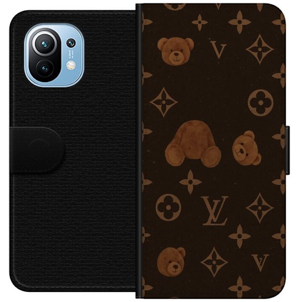 Xiaomi Mi 11 Tegnebogsetui Plush Luxe