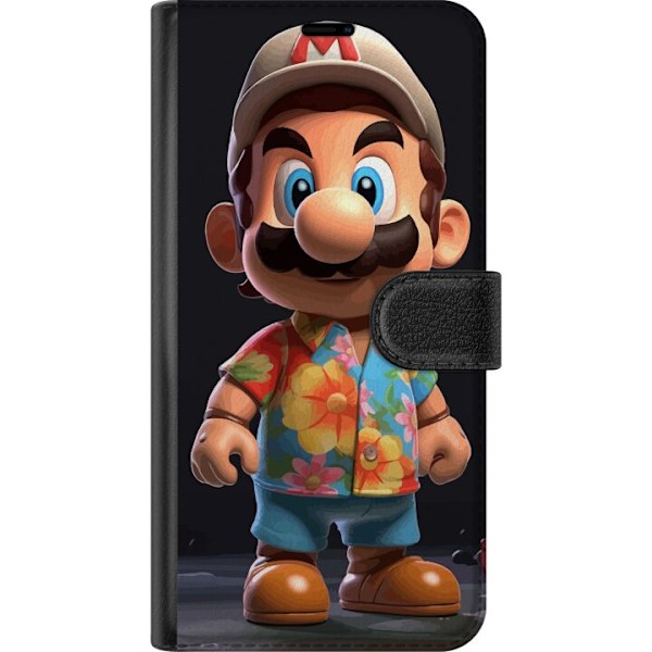 Apple iPhone 16e Lompakkokotelo Super Mario