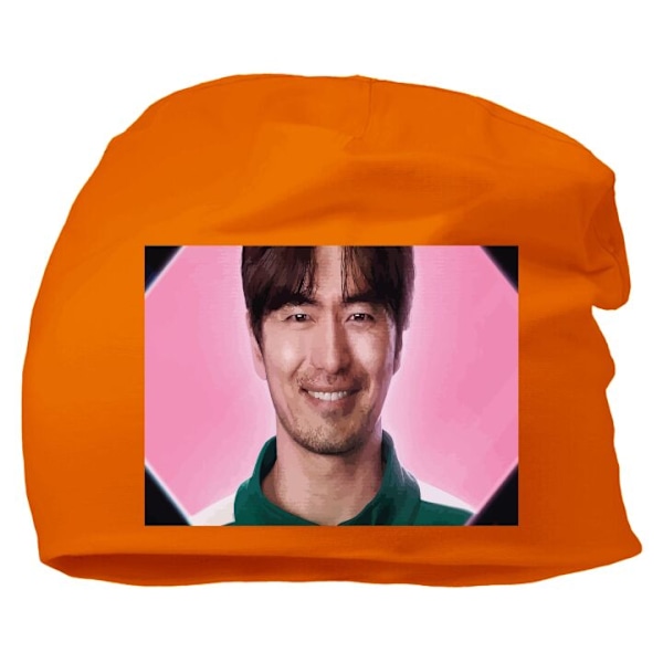 Mössa för Vuxen | Varm Beanie i Mjukt Material Squid Game Orange one size