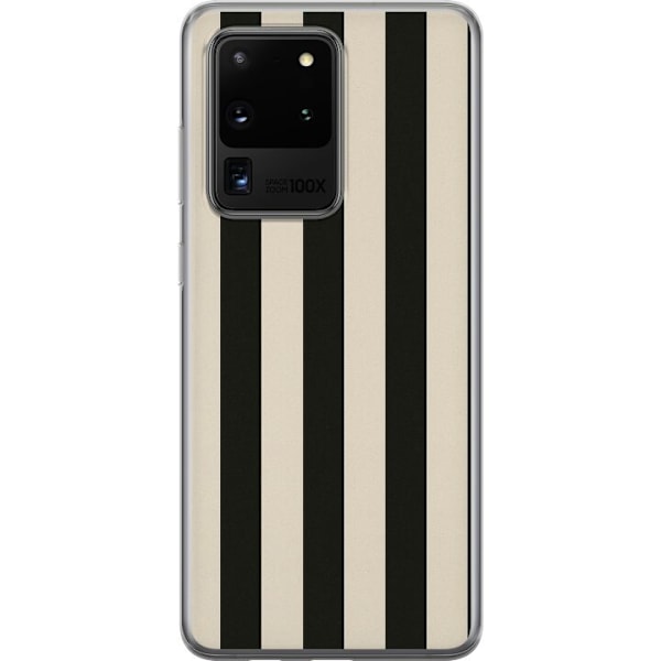 Samsung Galaxy S20 Ultra Genomskinligt Skal Line Flow
