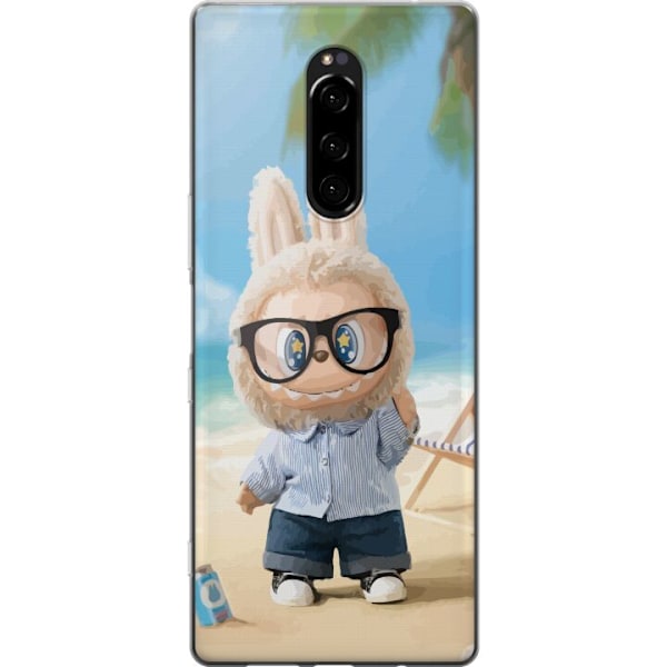 Sony Xperia 1 Läpinäkyvä kuori Labubu Tummat Unelmat