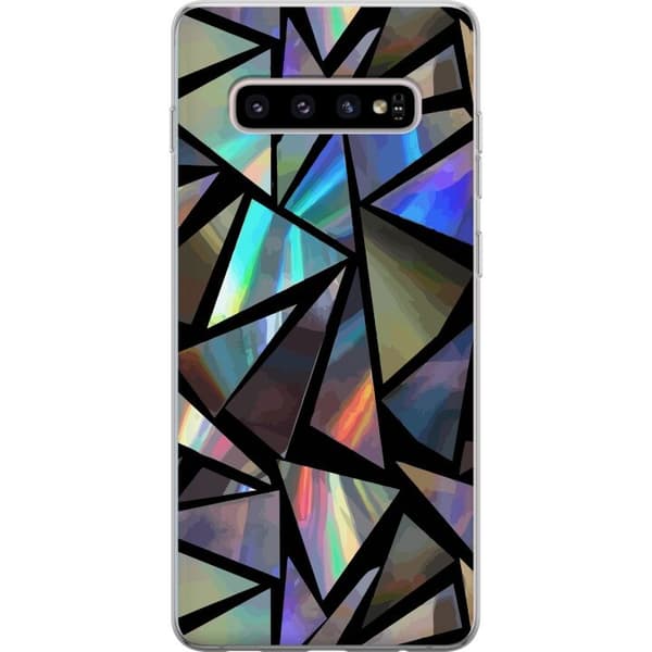 Kompatibelt Mobilskal till Samsung Galaxy S10+ 3D Reflektion