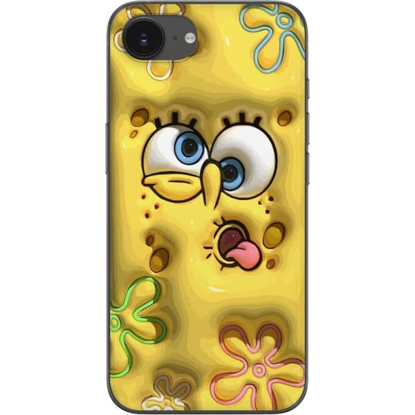 Kompatibelt Mobildeksel til Apple iPhone 16e SvampeBob