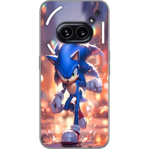 Nothing Phone (2a) Gennemsigtig cover Sonic