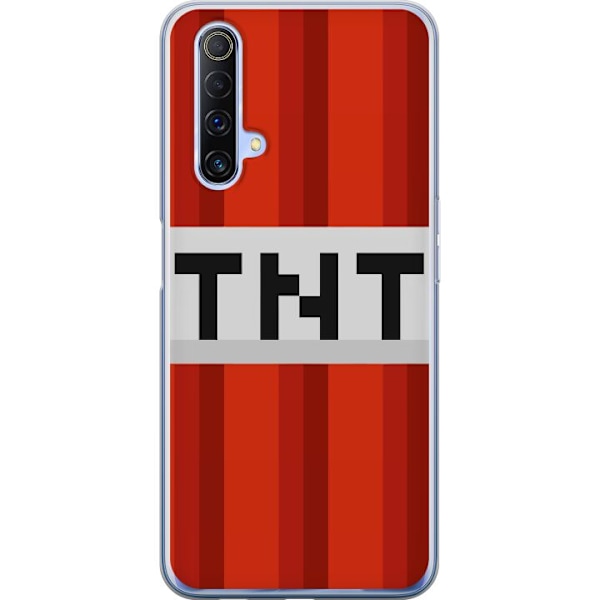 Realme X50 5G Genomskinligt Skal Minecraft TNT