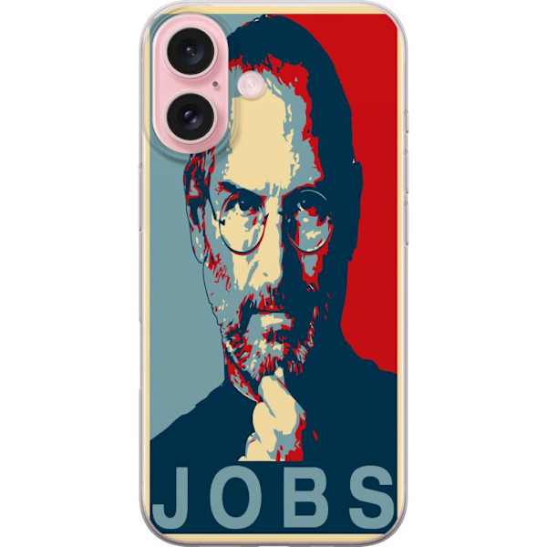 Apple iPhone 16 Gennemsigtig cover Steve Jobs