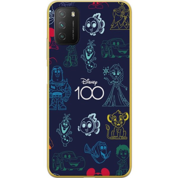 Xiaomi Poco M3  Gennemsigtig cover Disney 100