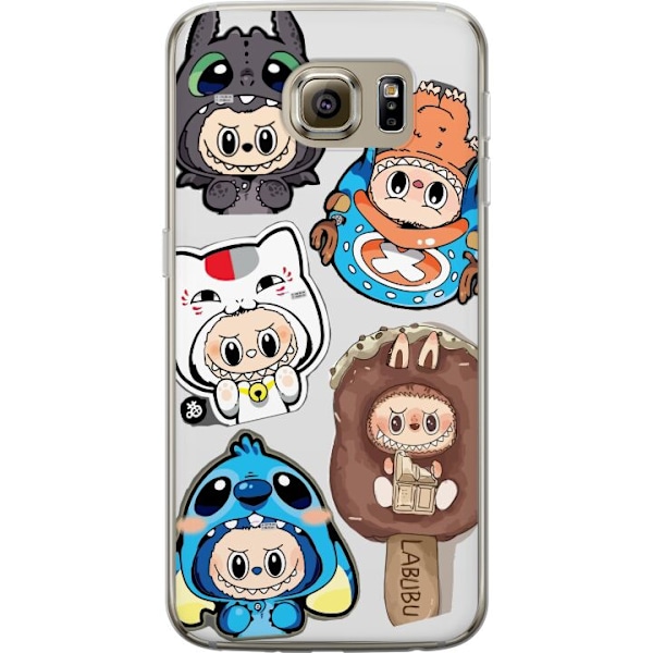 Samsung Galaxy S6 Läpinäkyvä kuori Labubu hahmokokoelma - P