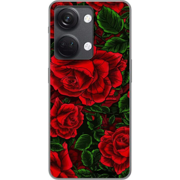 OnePlus Nord 3 Gjennomsiktig deksel Blomster